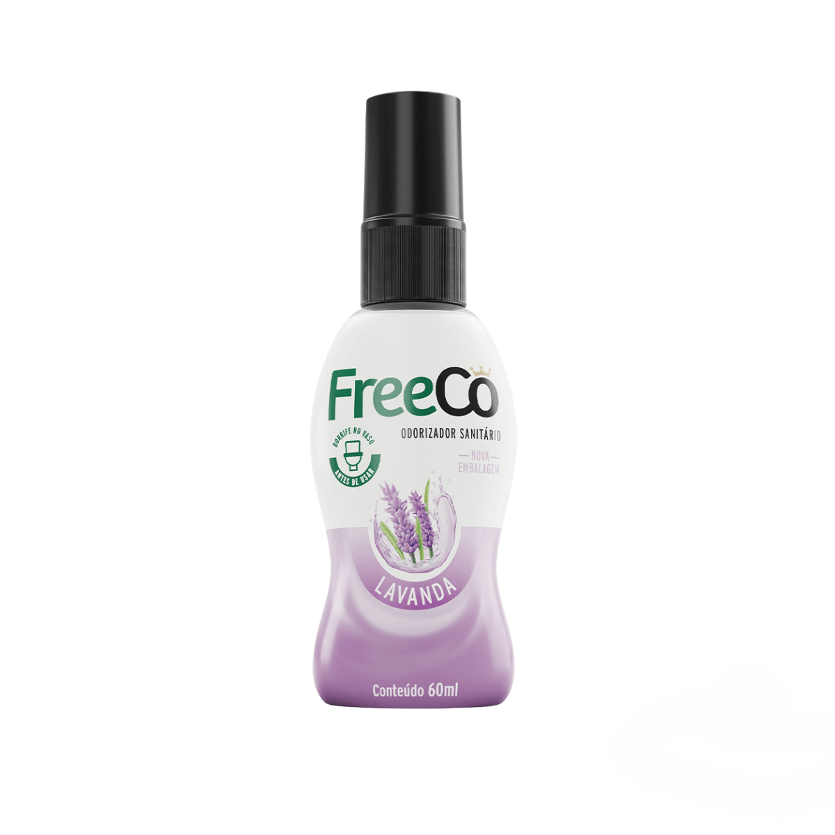 Bloqueador de Odores Lavanda 60ml Freecô